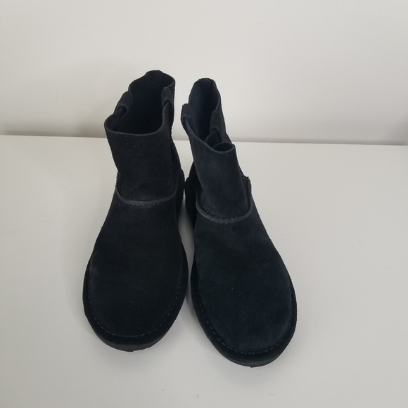 UGG Classic Unlined Mini Boot Black Size 6 - Picture 2 of 10
